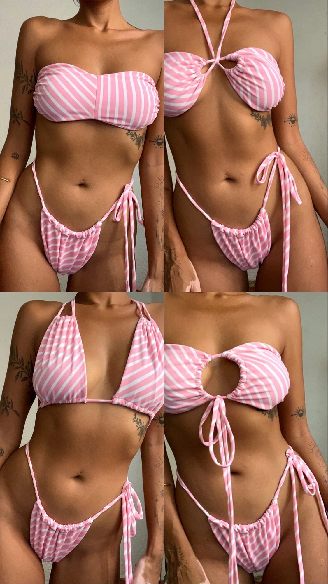 Set Bikini Cotton Candy